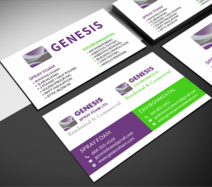 Diseño de Tarjeta de Presentación por SKYdesign para Genesis  | Diseño: #17813364