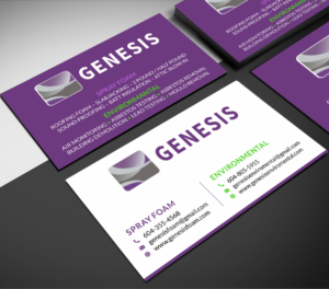 Diseño de Tarjeta de Presentación por SKYdesign para Genesis  | Diseño: #17828967
