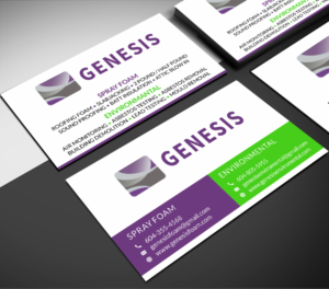 Diseño de Tarjeta de Presentación por SKYdesign para Genesis  | Diseño: #17828970
