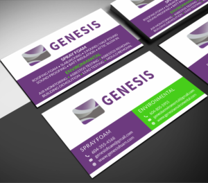 Diseño de Tarjeta de Presentación por SKYdesign para Genesis  | Diseño: #17828971