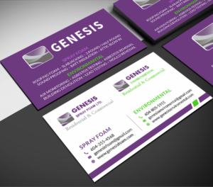 Diseño de Tarjeta de Presentación por SKYdesign para Genesis  | Diseño: #17828995