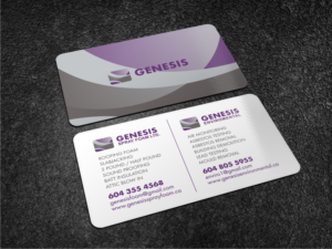 Genesis.  | Diseño de Tarjeta de Presentación por Atvento Graphics