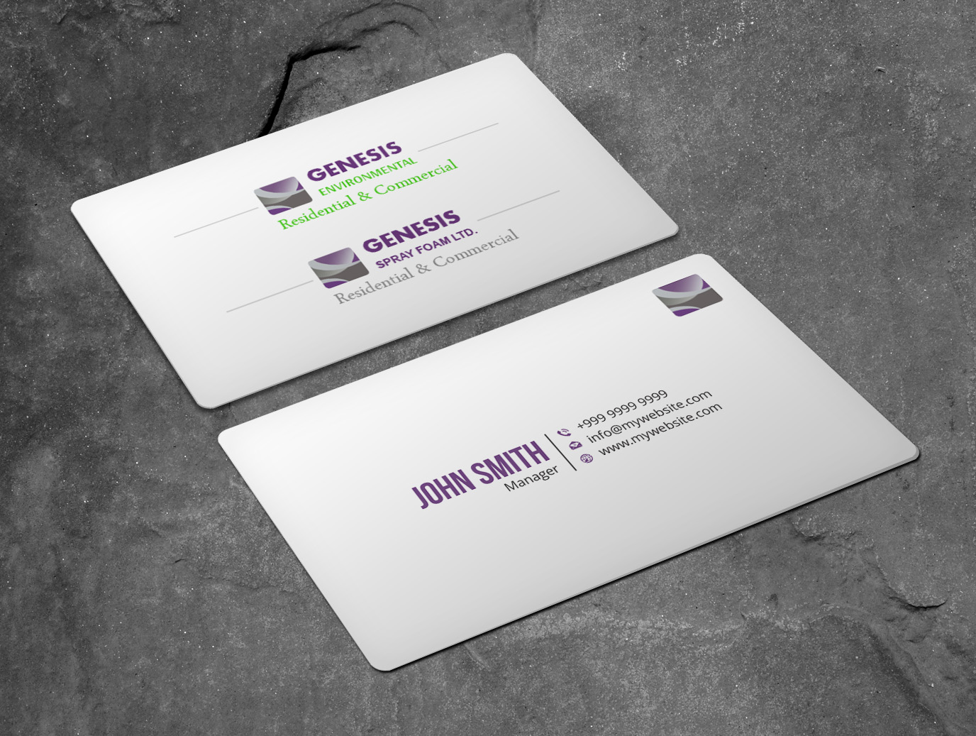 Visitenkarten-Design von Xpert für Genesis  | Design #17812644