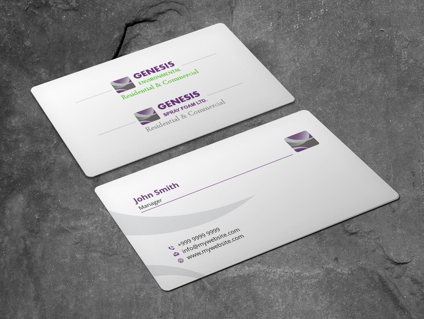 Diseño de Tarjeta de Presentación por Xpert para Genesis  | Diseño #17812645