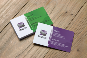 Genesis.  | Diseño de Tarjeta de Presentación por JK18