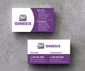 Visitenkarten-Design von M6G für Genesis  | Design: #17923586