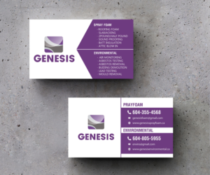 Visitenkarten-Design von M6G für Genesis  | Design: #17923749