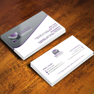 Business Card Design by Xclusive Designers for Genesis  | Design: #17787132