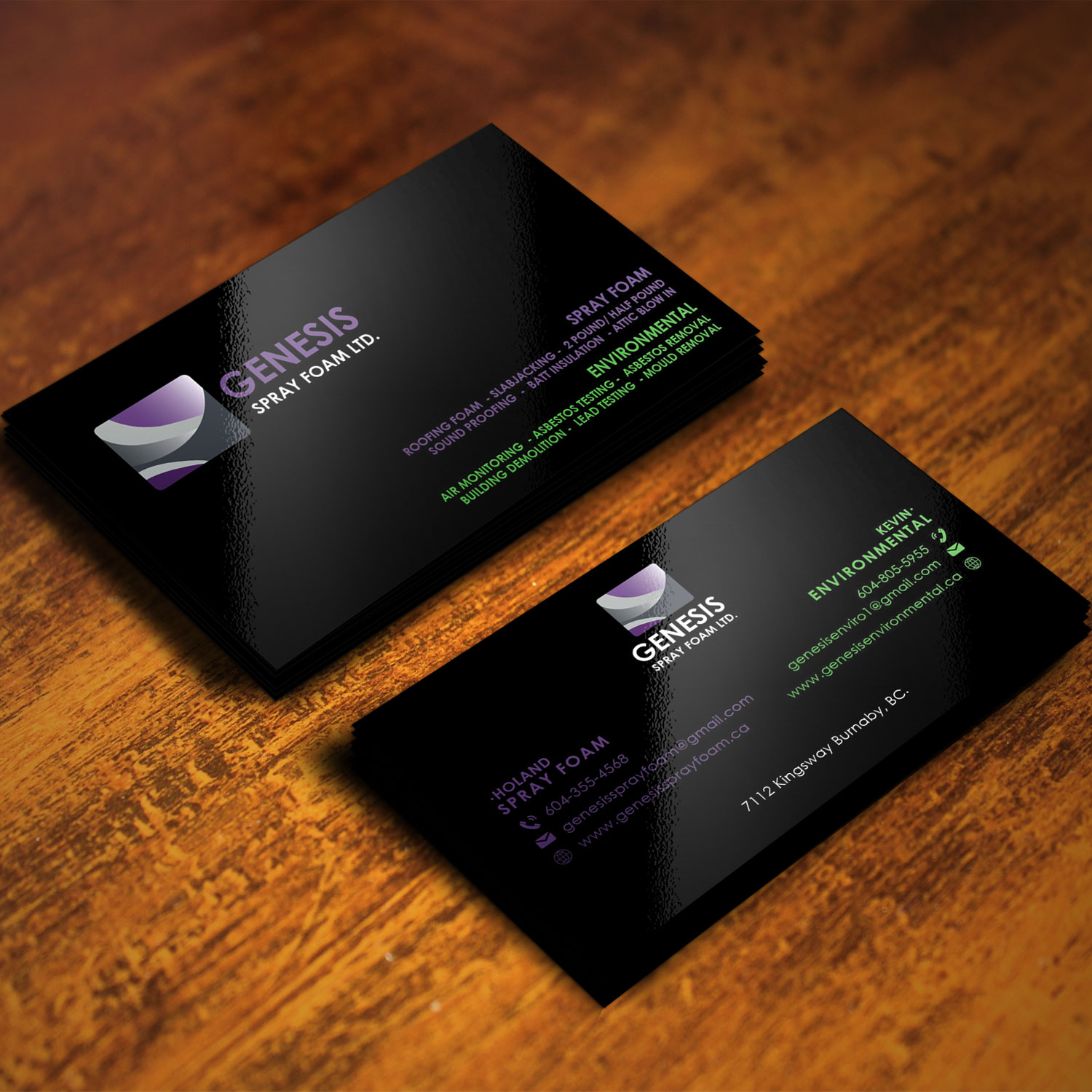 Business Card Design by Xclusive Designers for Genesis  | Design #17980124