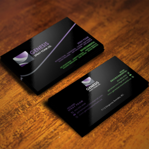 Business Card Design by Xclusive Designers for Genesis  | Design: #17980150