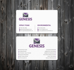 Genesis.  | Diseño de Tarjeta de Presentación por mdreyad