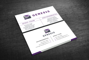 Visitenkarten-Design von Graphic Flame für Genesis  | Design: #17905198
