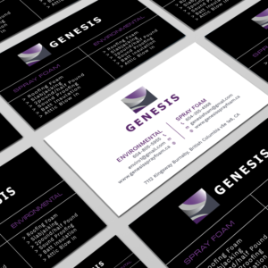 Visitenkarten-Design von Graphic Flame für Genesis  | Design: #17905199