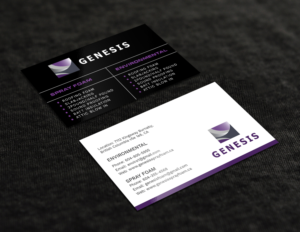 Business Card Design by Graphic Flame for Genesis  | Design: #17905220