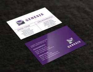 Visitenkarten-Design von Graphic Flame für Genesis  | Design: #17905237