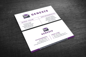 Visitenkarten-Design von Graphic Flame für Genesis  | Design: #17905250