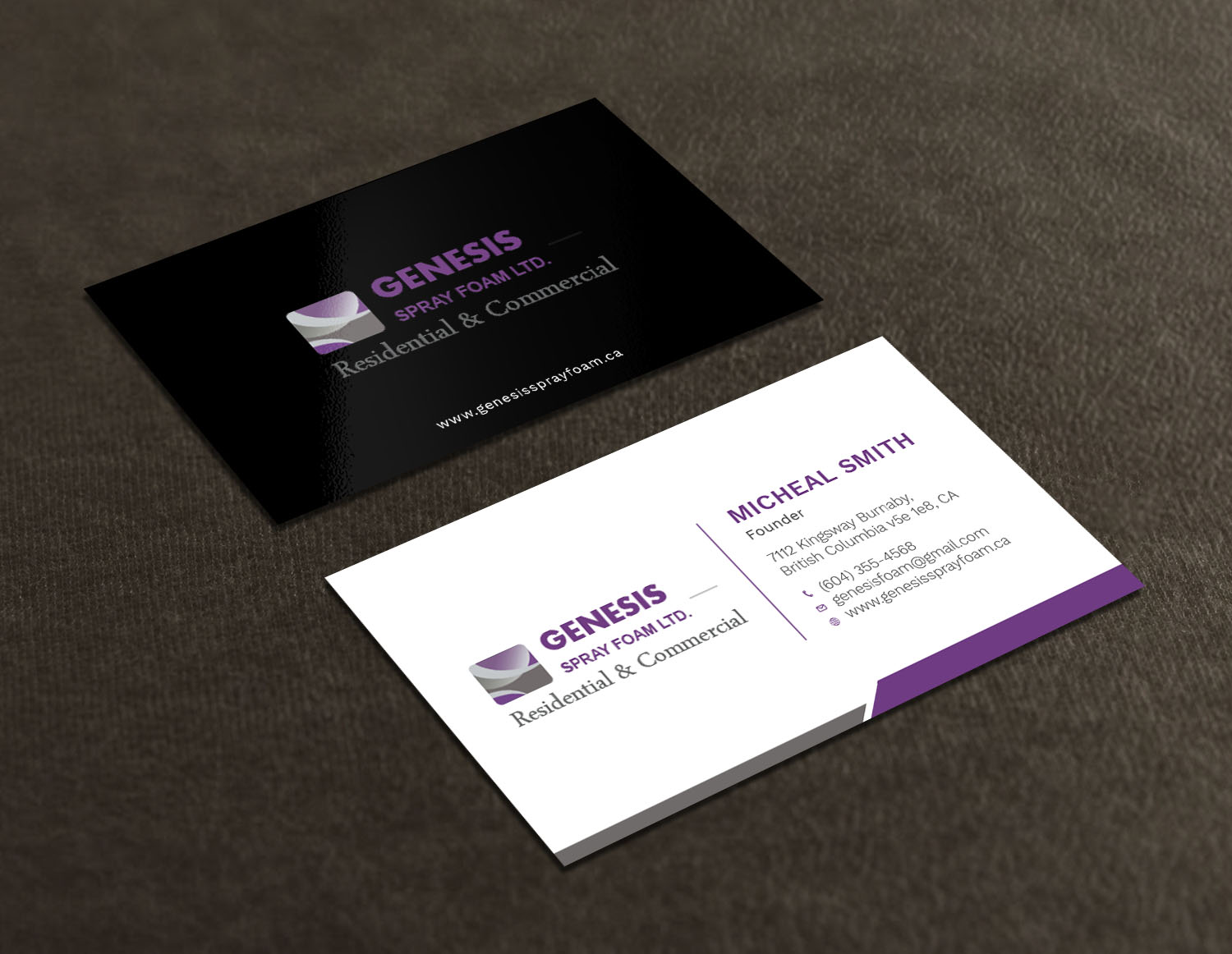 Visitenkarten-Design von Tripti Ranjan Gain für Genesis  | Design #17808399