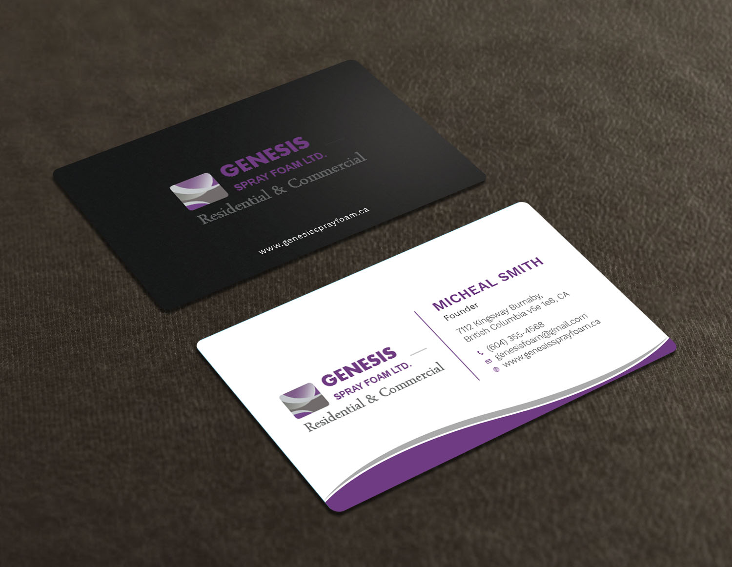 Business Card Design by Tripti Ranjan Gain for Genesis  | Design #17808403