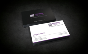 Business Card Design by Tripti Ranjan Gain for Genesis  | Design: #17808415