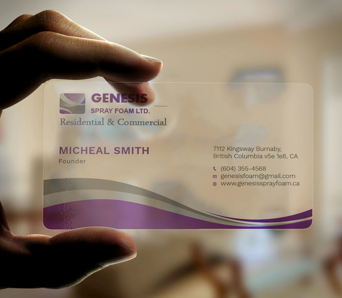 Business Card Design by Tripti Ranjan Gain for Genesis  | Design #17808434