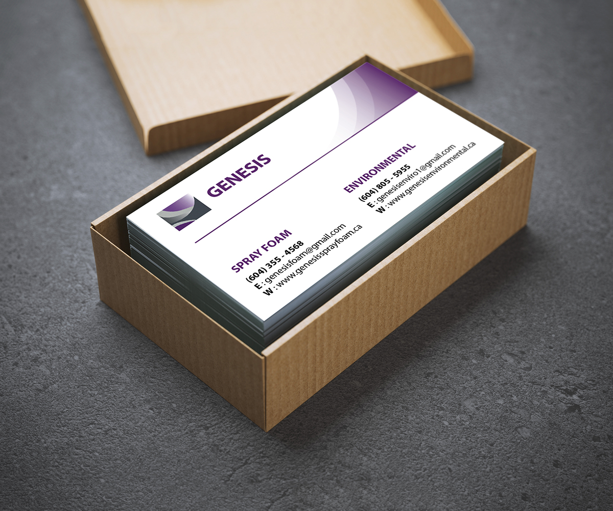 Visitenkarten-Design von trungkien20 für Genesis  | Design #17915913