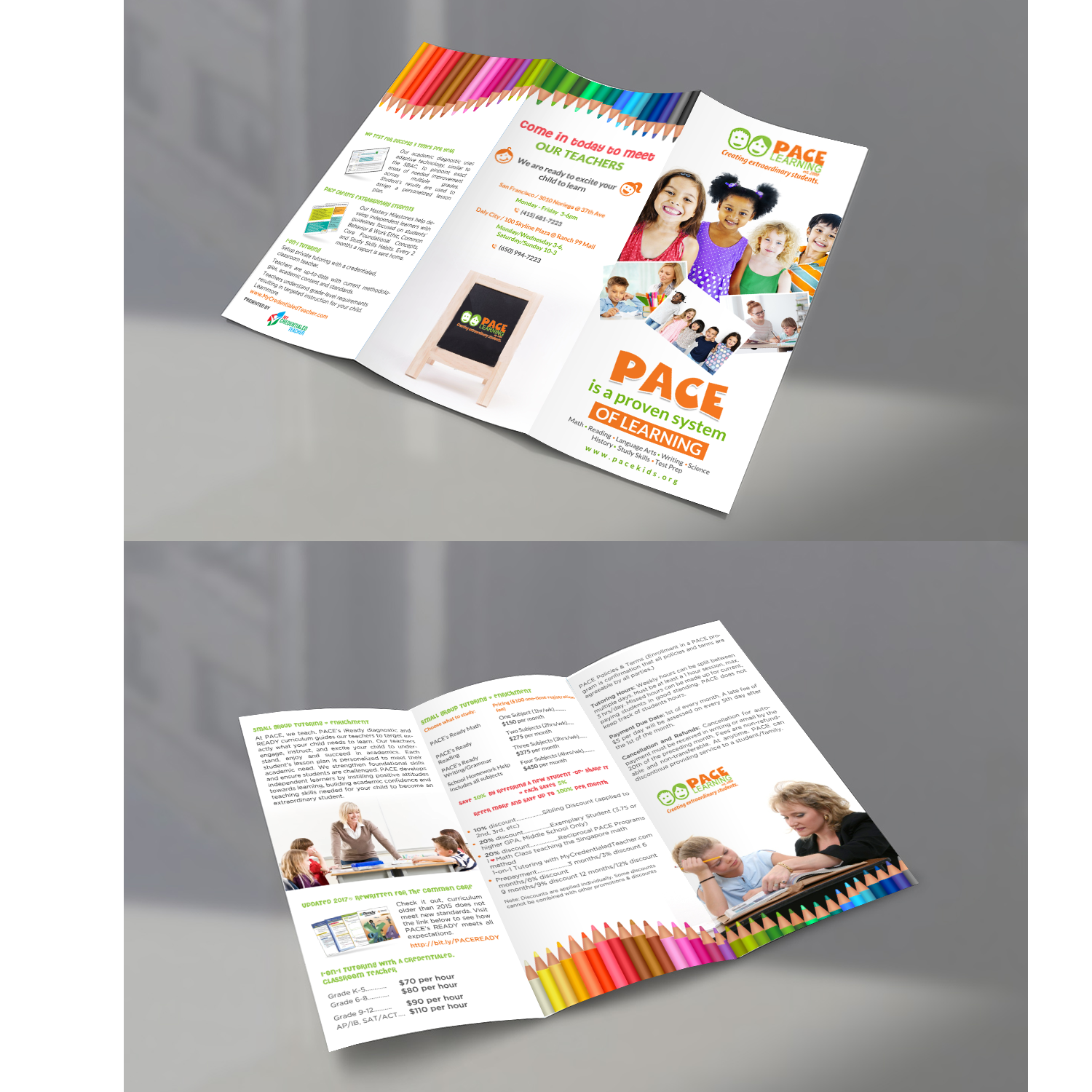 Flyer Design by creative.bugs for PACE Learning Center | Design #17837877