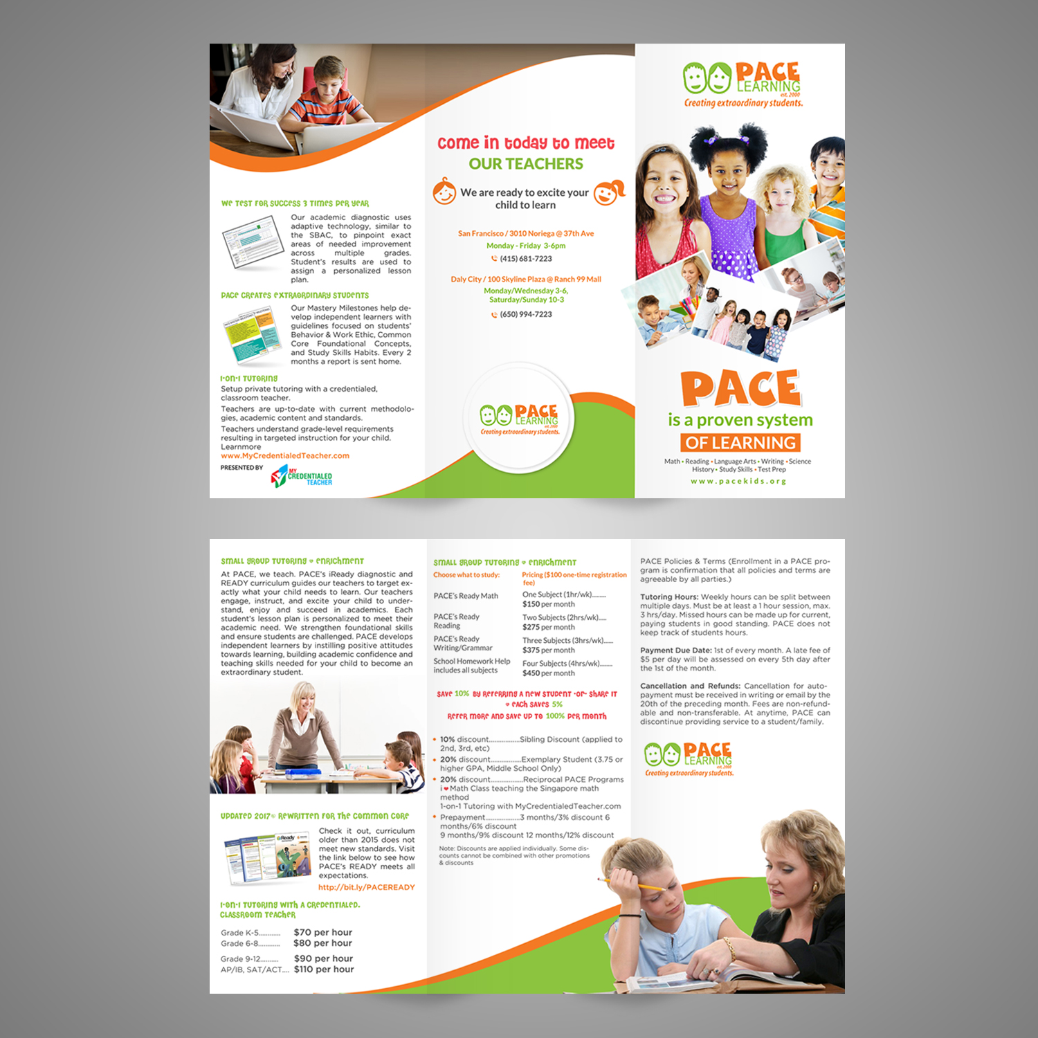 Flyer Design by creative.bugs for PACE Learning Center | Design #17867552