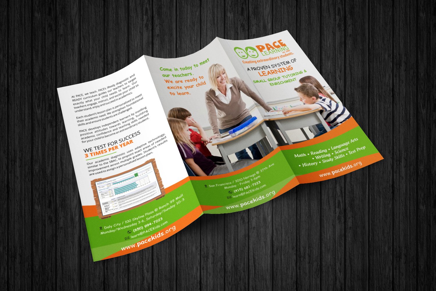 Flyer Design by ecorokerz for PACE Learning Center | Design #17798642