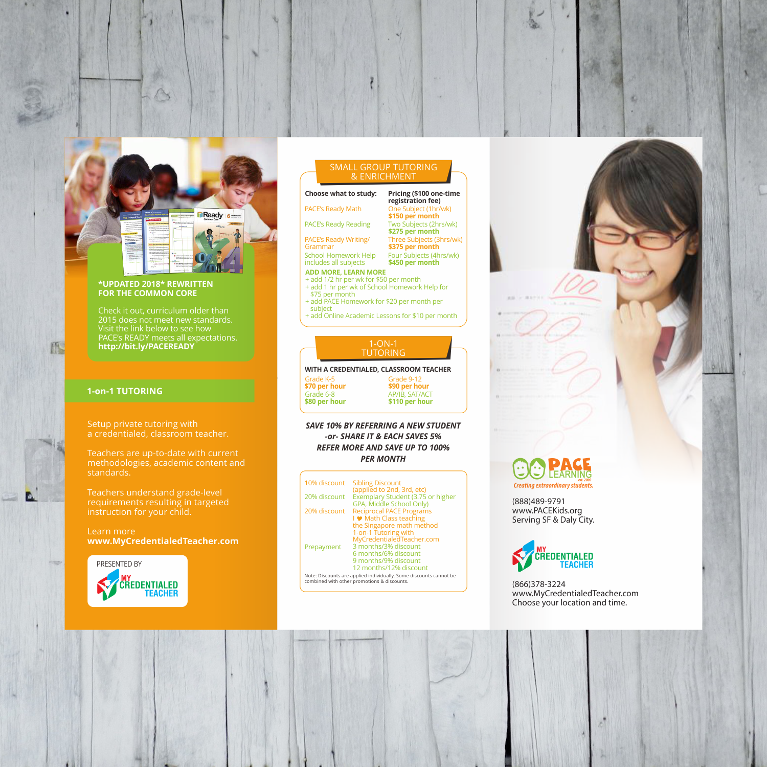 Flyer Design by barinix for PACE Learning Center | Design #17864317