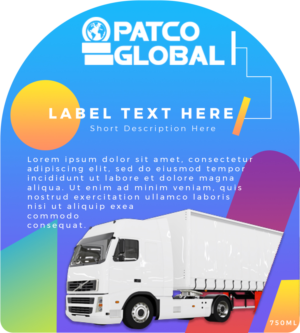 Label Design by Oudib for Patco Tyres | Design: #17883274