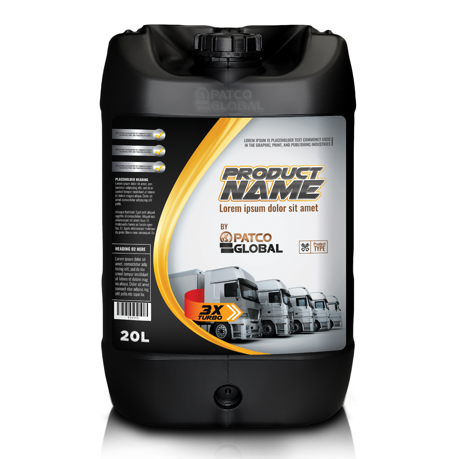 Label Design by SAI DESIGNS for Patco Tyres | Design #17859752