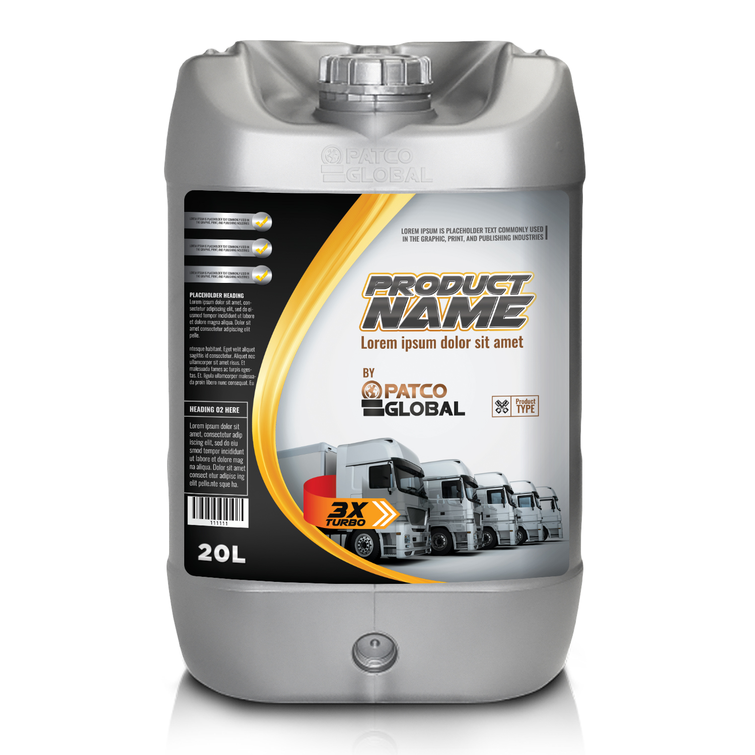 Label Design by SAI DESIGNS for Patco Tyres | Design #17859753