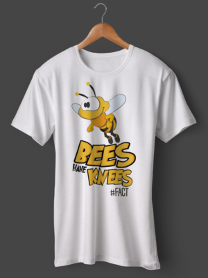 Fun T-Shirt Design (If You're Not Afraid of Bees) | Diseño de Camiseta por SAI DESIGNS