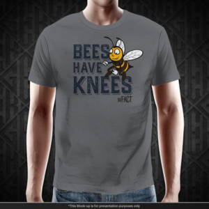 Fun T-Shirt Design (If You're Not Afraid of Bees) | Design de T-shirt par gekgrfx