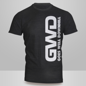 T-shirt logo that depicts the theme of 