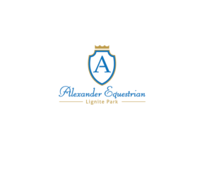 Alexander Equestrian, Lignite Park  | Logo Design by GreenLamp