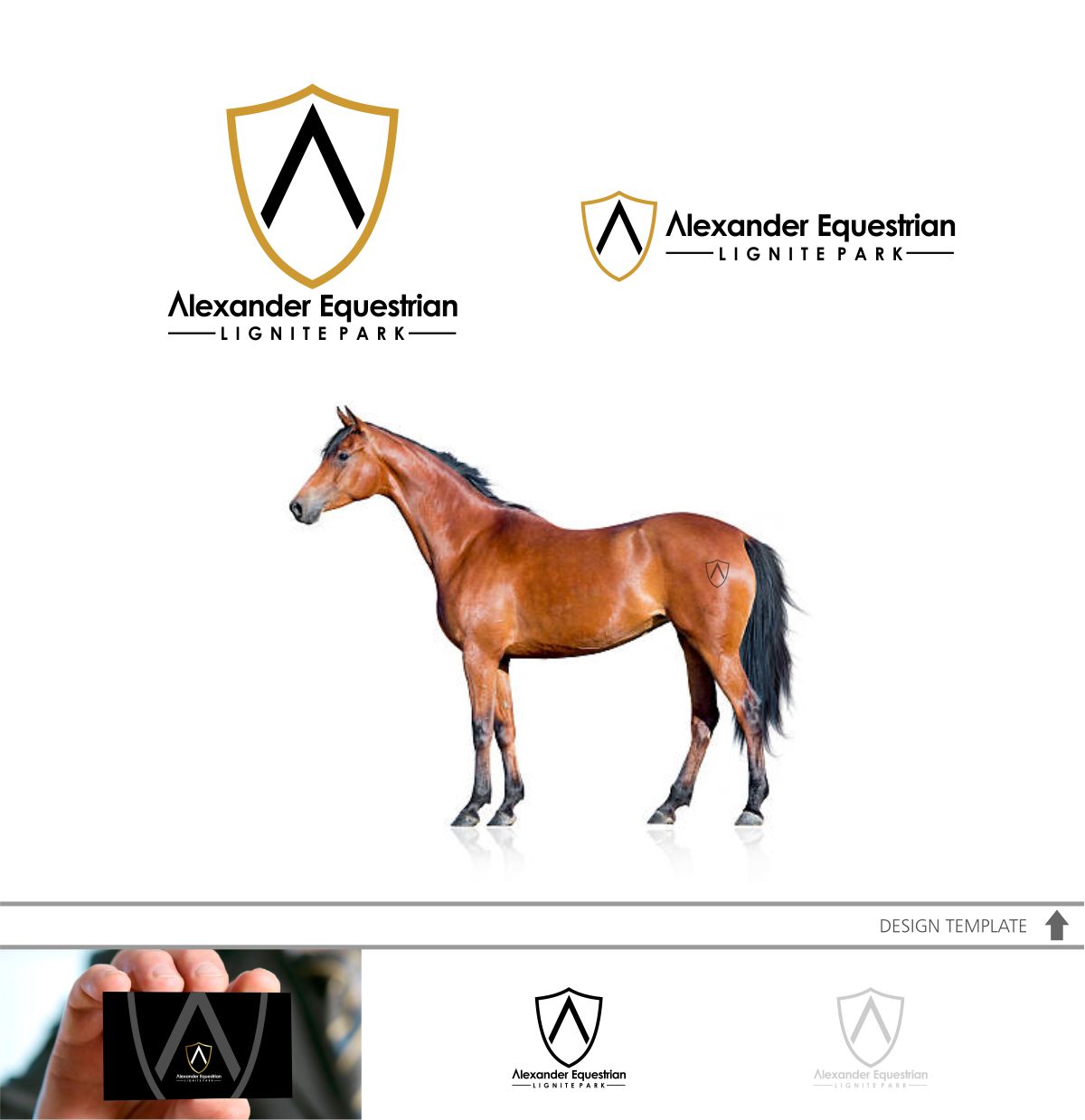 Logo Design by DesignMX (Renan Mejia) for Lignite Equestrian | Design #18016902