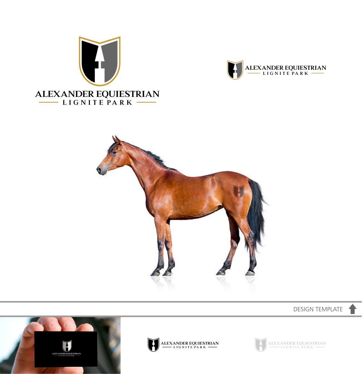 Logo Design by DesignMX (Renan Mejia) for Lignite Equestrian | Design #18017195