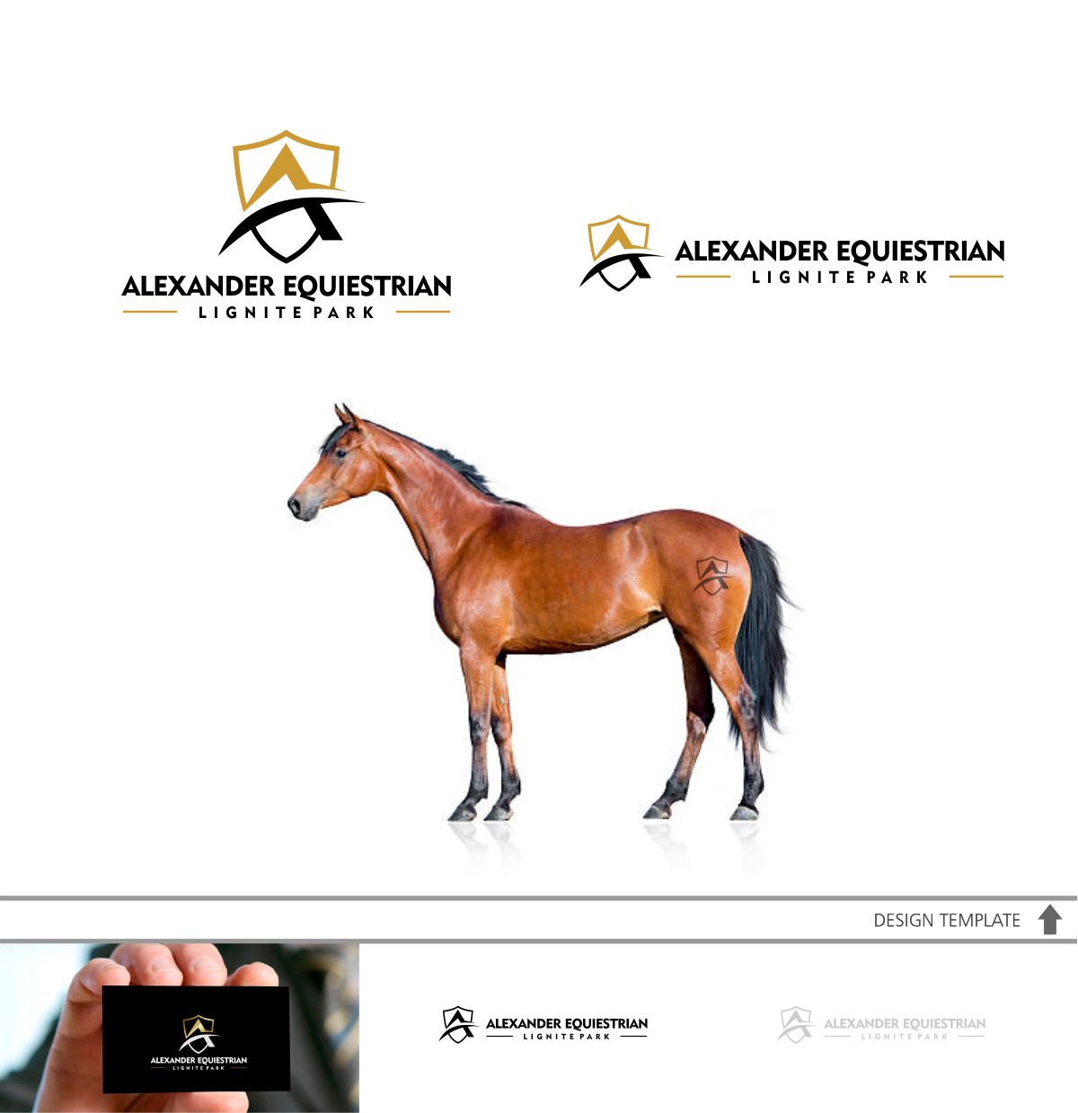 Logo Design by DesignMX (Renan Mejia) for Lignite Equestrian | Design #18017198