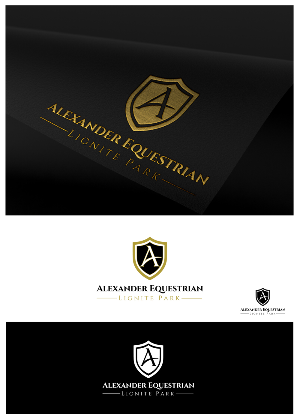 Logo Design by goranvisnjic82 for Lignite Equestrian | Design #17987432