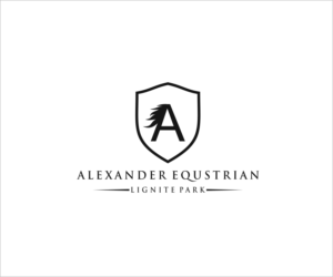 Alexander Equestrian, Lignite Park  | Logo Design by pachilakili