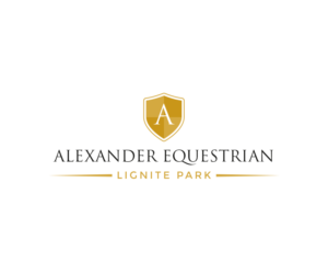 Alexander Equestrian, Lignite Park  | Logo Design by JoGraphicDesign