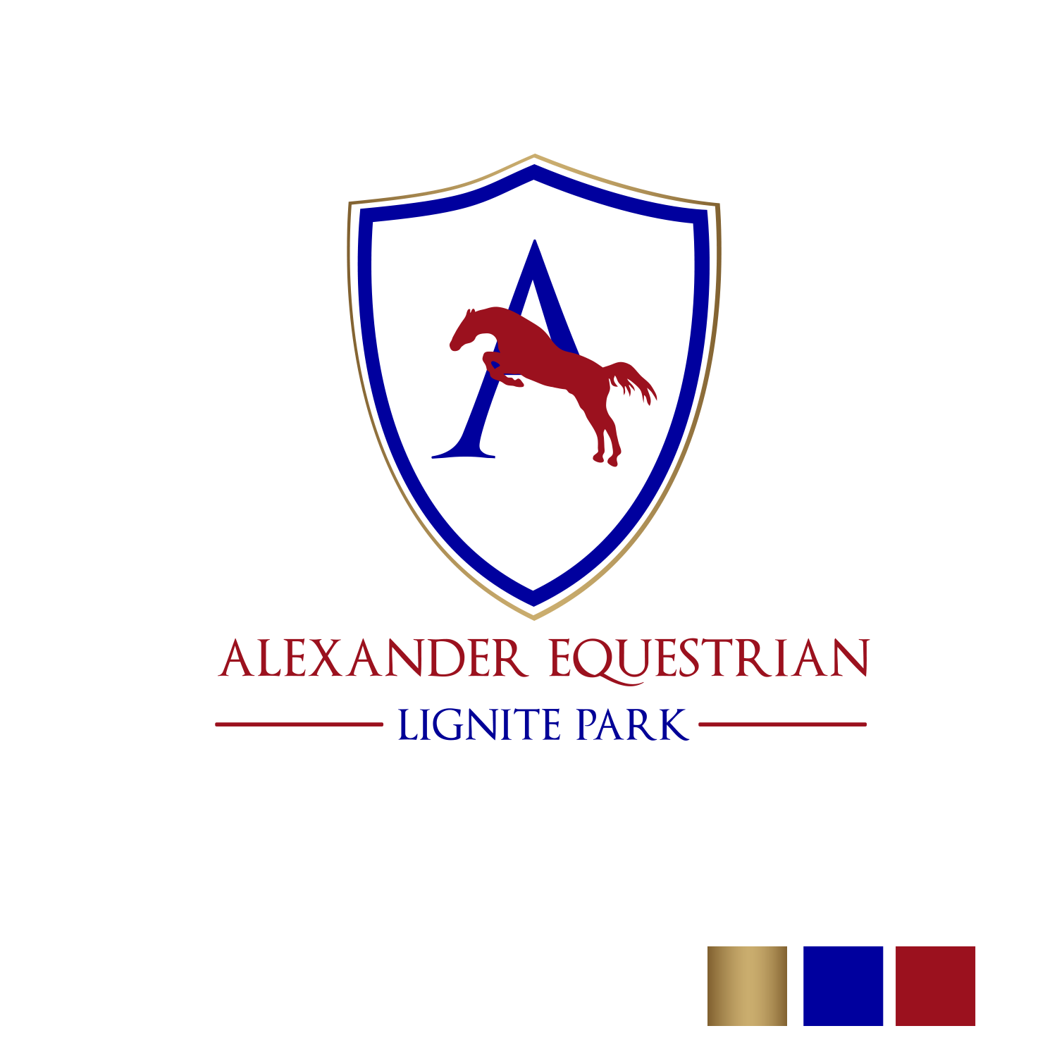 Logo Design by Soula Vetter for Lignite Equestrian | Design #18005359