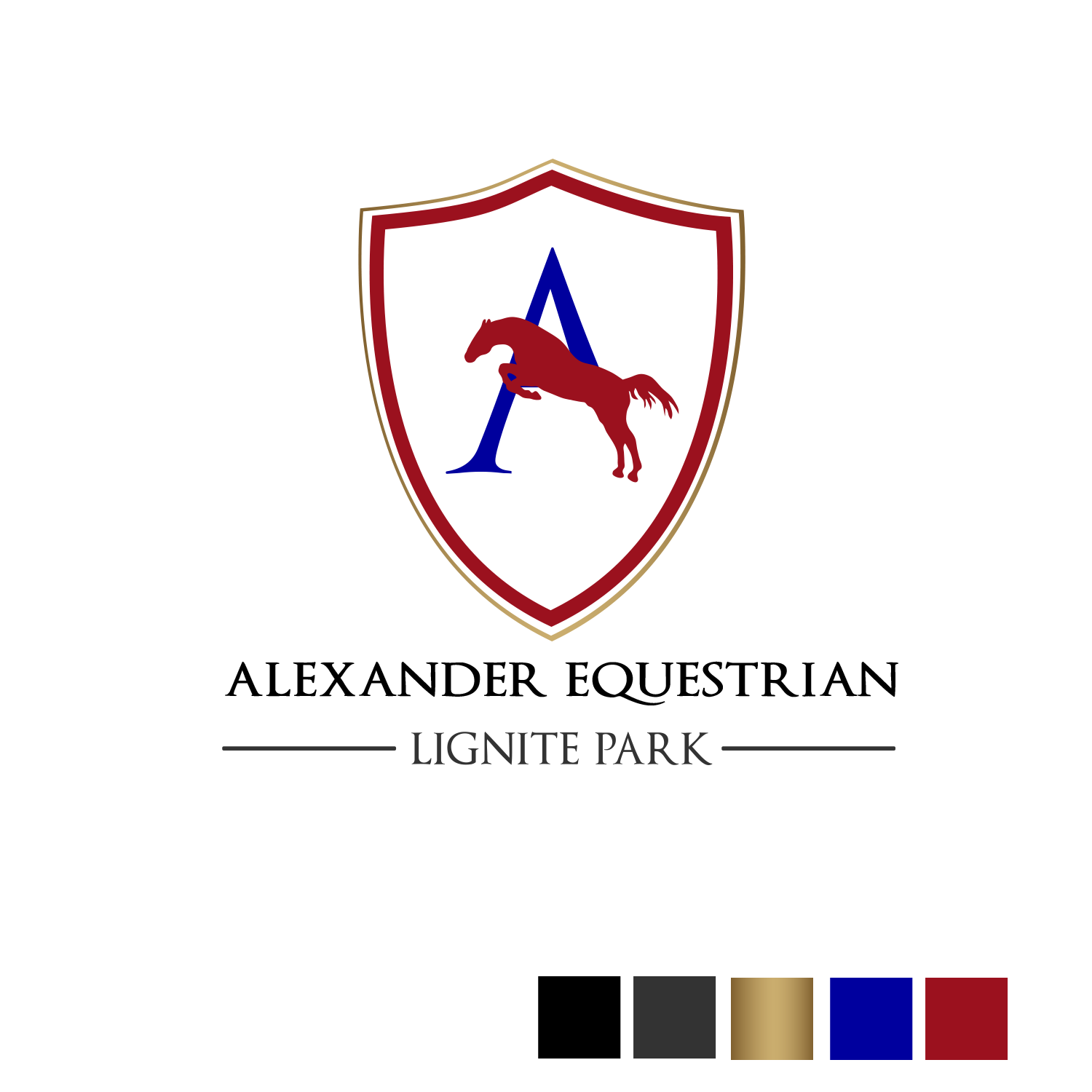 Logo Design by Soula Vetter for Lignite Equestrian | Design #18012596