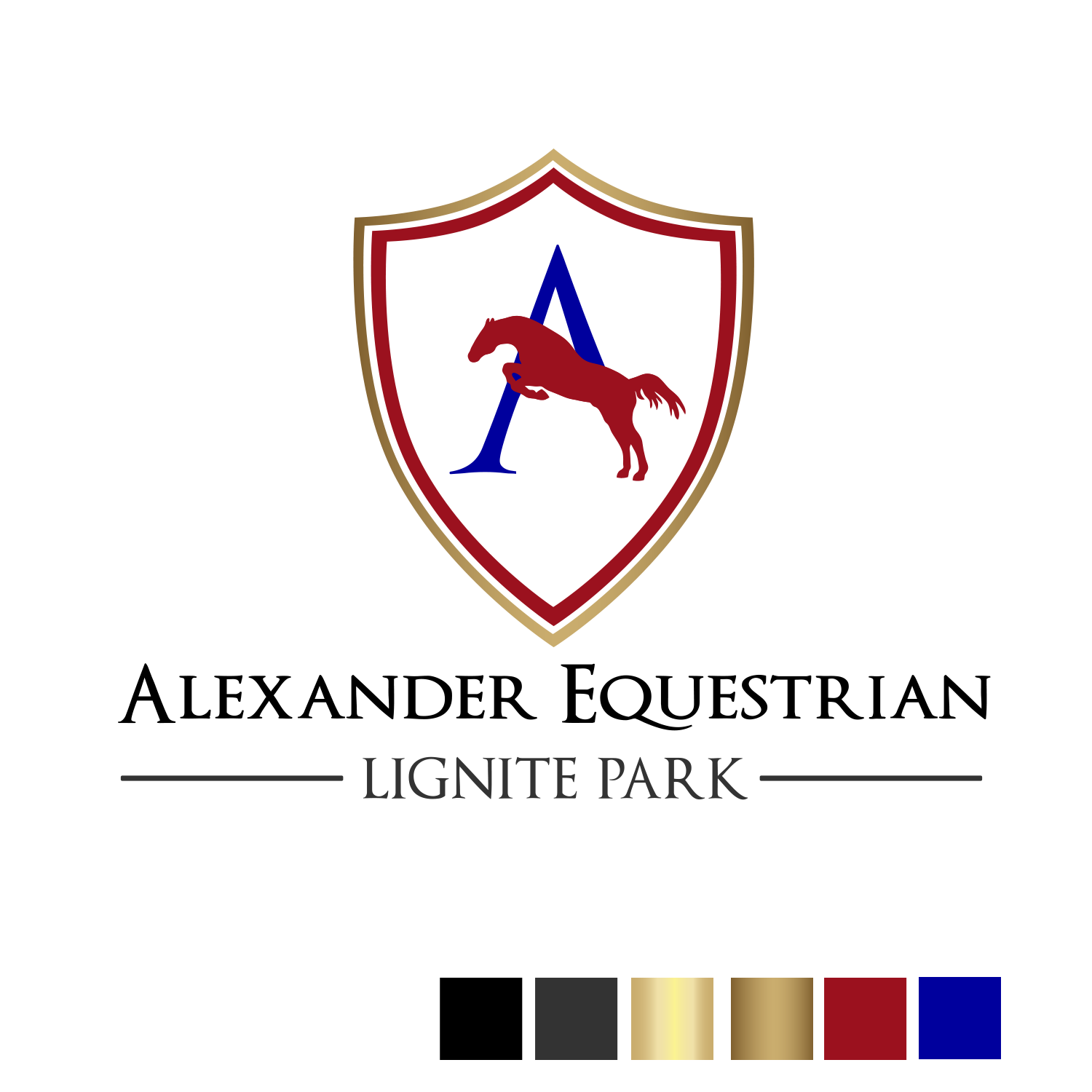 Logo Design by Soula Vetter for Lignite Equestrian | Design #18079252