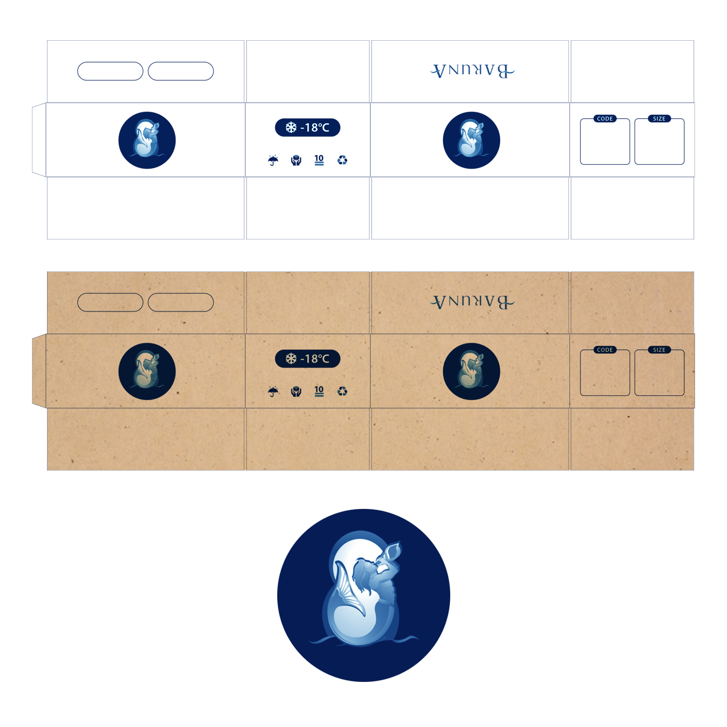 Packaging Design by - SWING - for PT Bahari Biru Nusantara | Design #17954747