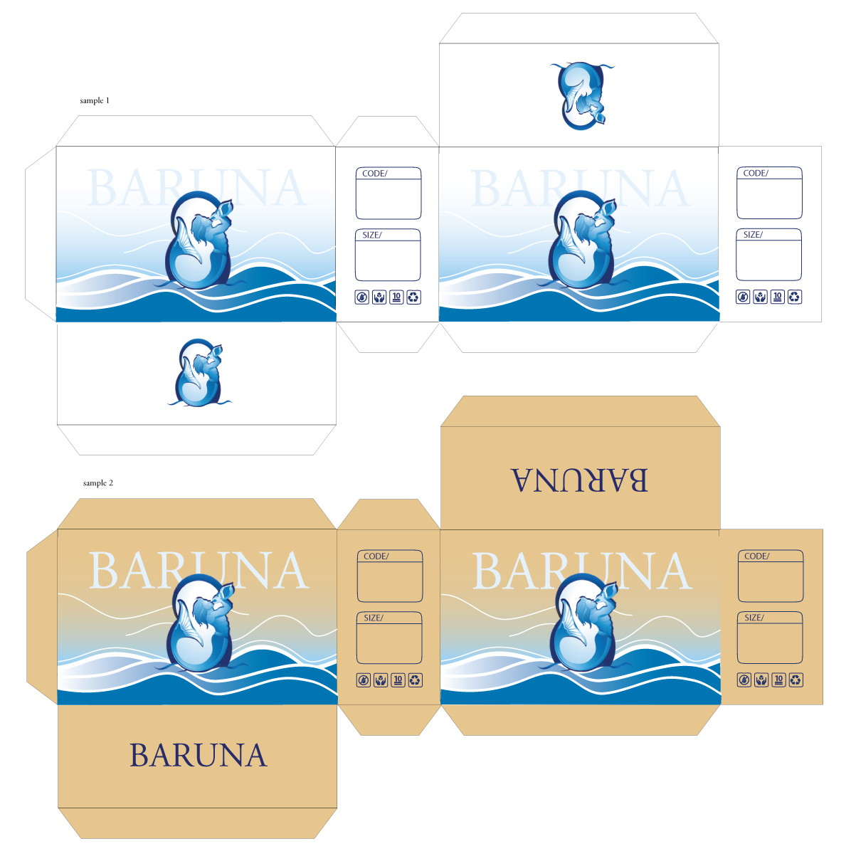 Verpackungs-Design von Buechler für PT Bahari Biru Nusantara | Design #17854736