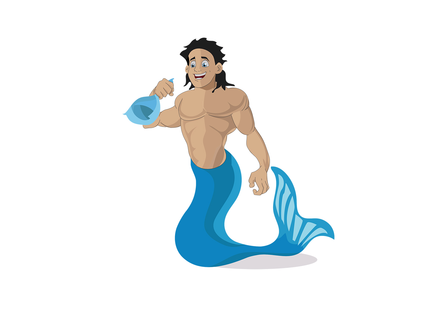 Maskottchen-Design von nanocb72 für PT Bahari Biru Nusantara | Design #18562080