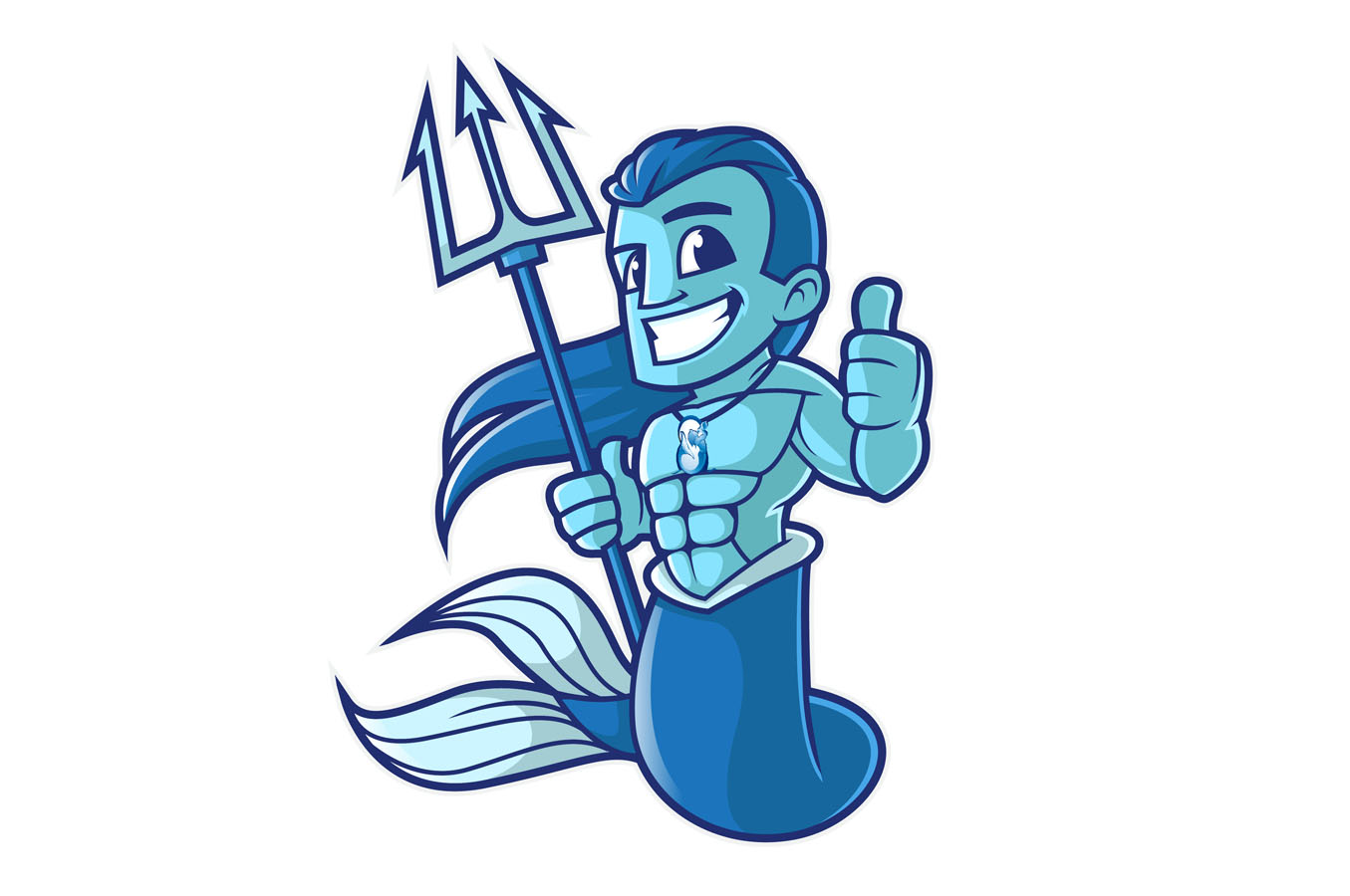 Maskottchen-Design von Killer Panda für PT Bahari Biru Nusantara | Design #19002800