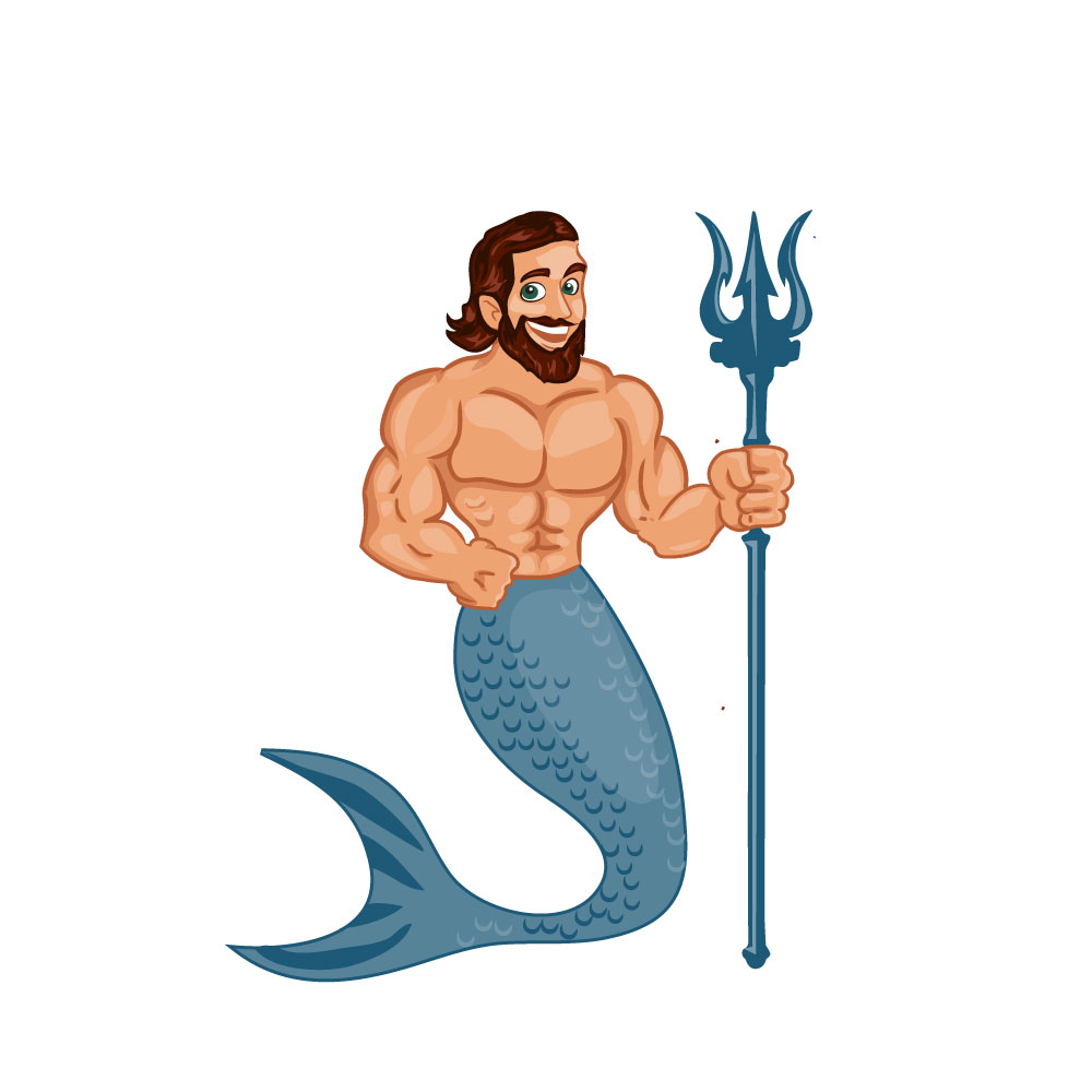 Mascot Design by ackocar for PT Bahari Biru Nusantara | Design #18613697